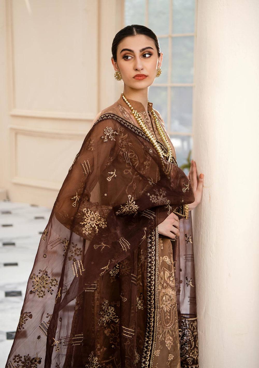 Aik Atelier | Formals Collection | LUMIERE - LOOK 04 - Pakistani Designer Dress - by Aik Atelier | Type: Formal - 100% Original at Saira Sultan
