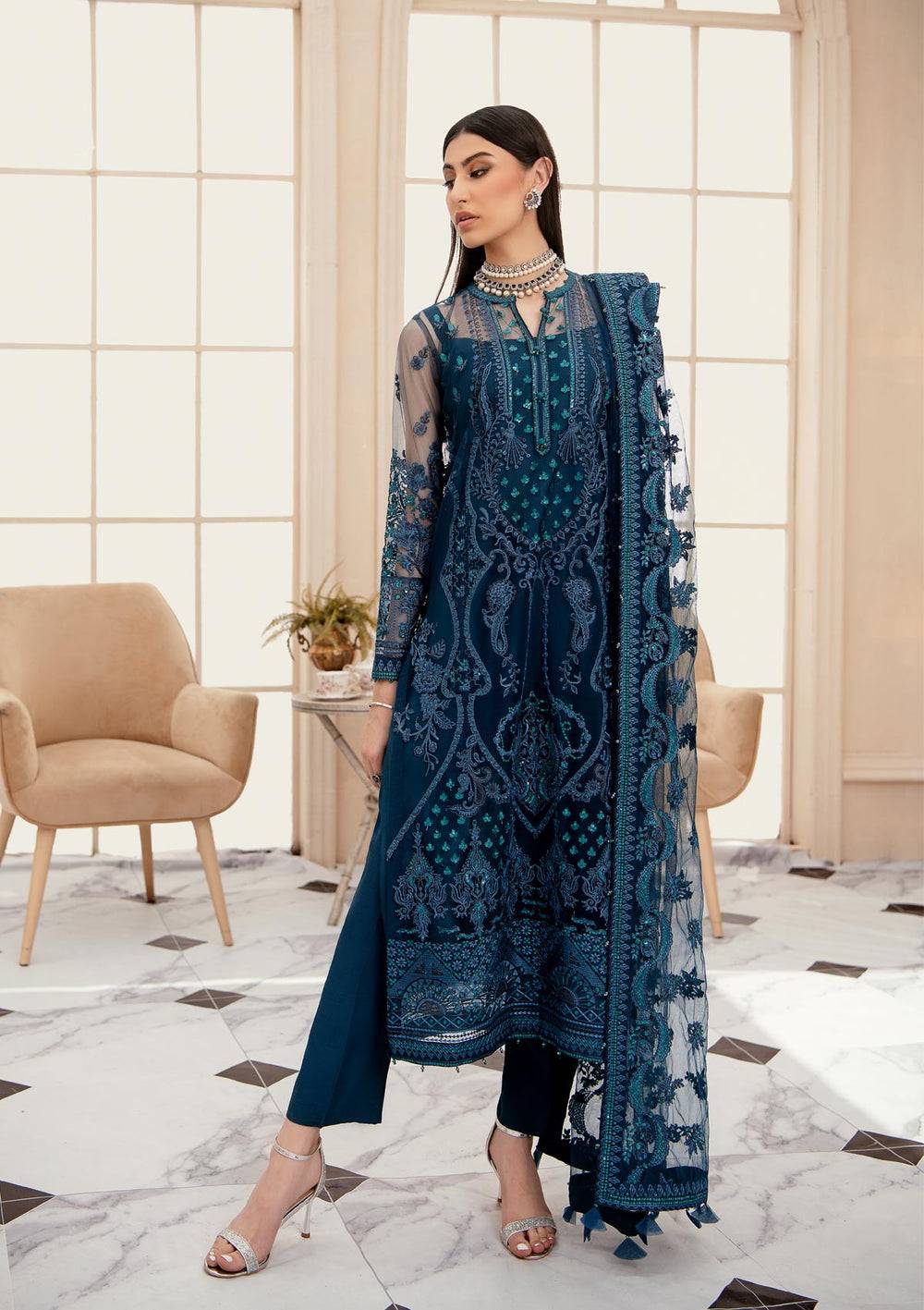 Aik Atelier | Formals Collection | LUMIERE - LOOK 07 - Pakistani Designer Dress - by Aik Atelier | Type: Formal - 100% Original at Saira Sultan