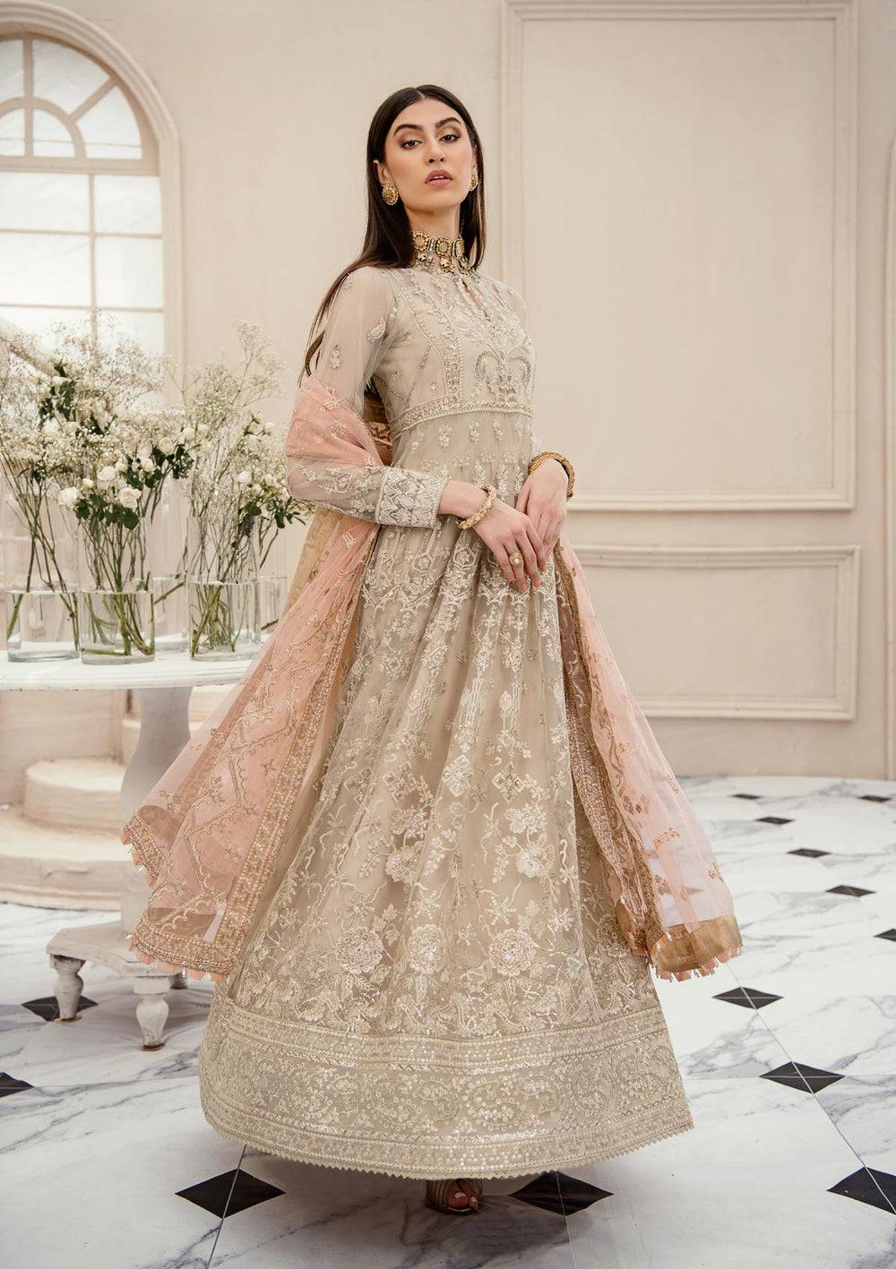 Aik Atelier | Formals Collection | LUMIERE - LOOK 09 - Pakistani Designer Dress - by Aik Atelier | Type: Formal - 100% Original at Saira Sultan