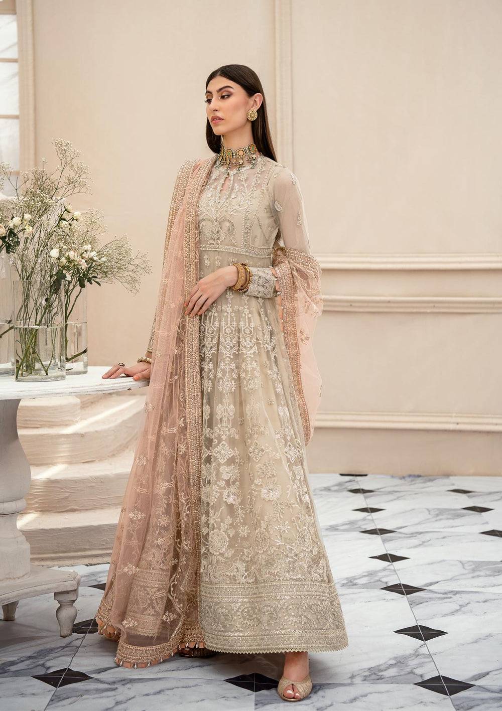 Aik Atelier | Formals Collection | LUMIERE - LOOK 09 - Pakistani Designer Dress - by Aik Atelier | Type: Formal - 100% Original at Saira Sultan