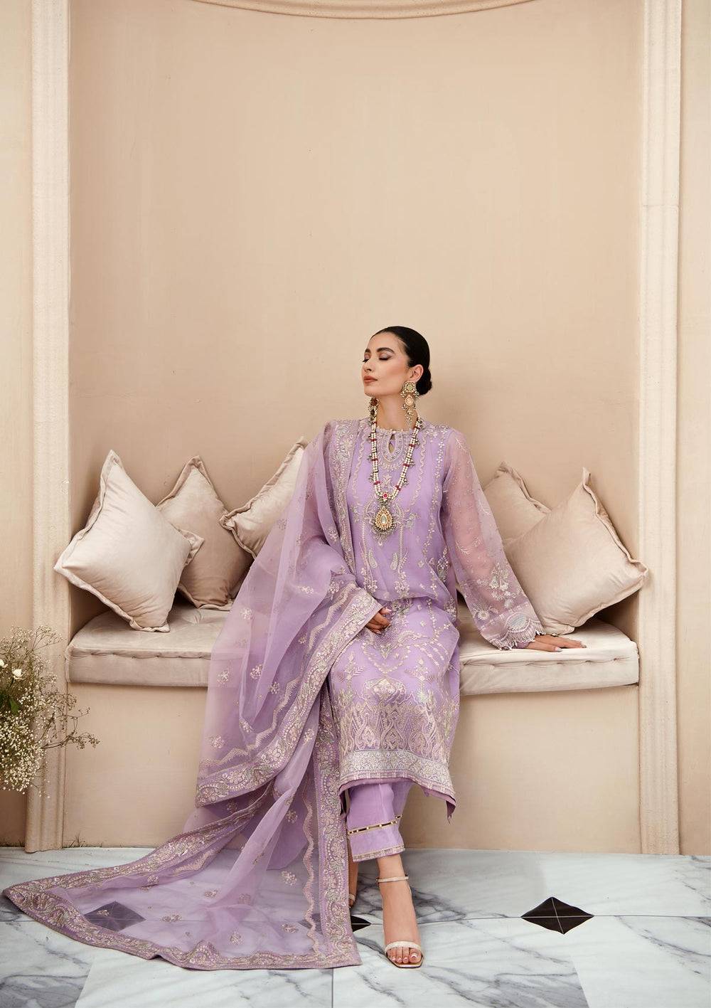 Aik Atelier | Formals Collection | LUMIERE - LOOK 01 - Pakistani Designer Dress - by Aik Atelier | Type: Formal - 100% Original at Saira Sultan