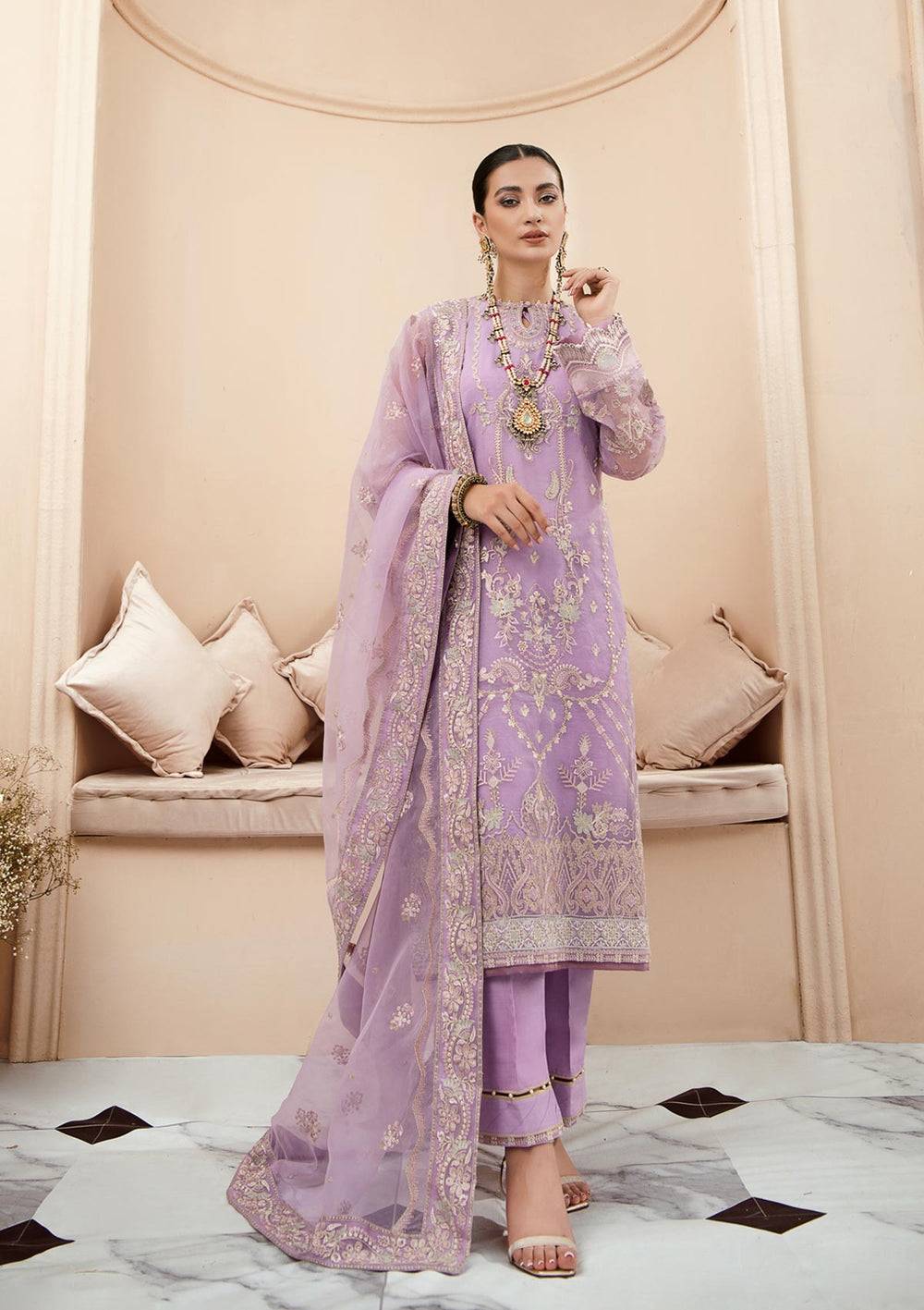 Aik Atelier | Formals Collection | LUMIERE - LOOK 01 - Pakistani Designer Dress - by Aik Atelier | Type: Formal - 100% Original at Saira Sultan