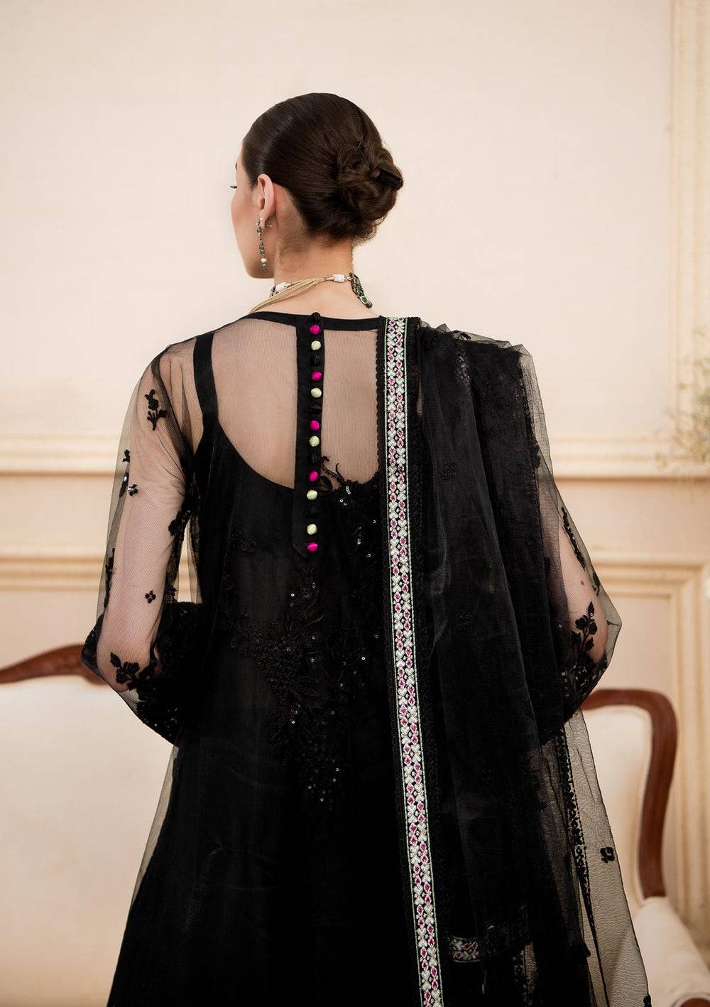 Aik Atelier | Formals Collection | LUMIERE - LOOK 02 - Pakistani Designer Dress - by Aik Atelier | Type: Formal - 100% Original at Saira Sultan