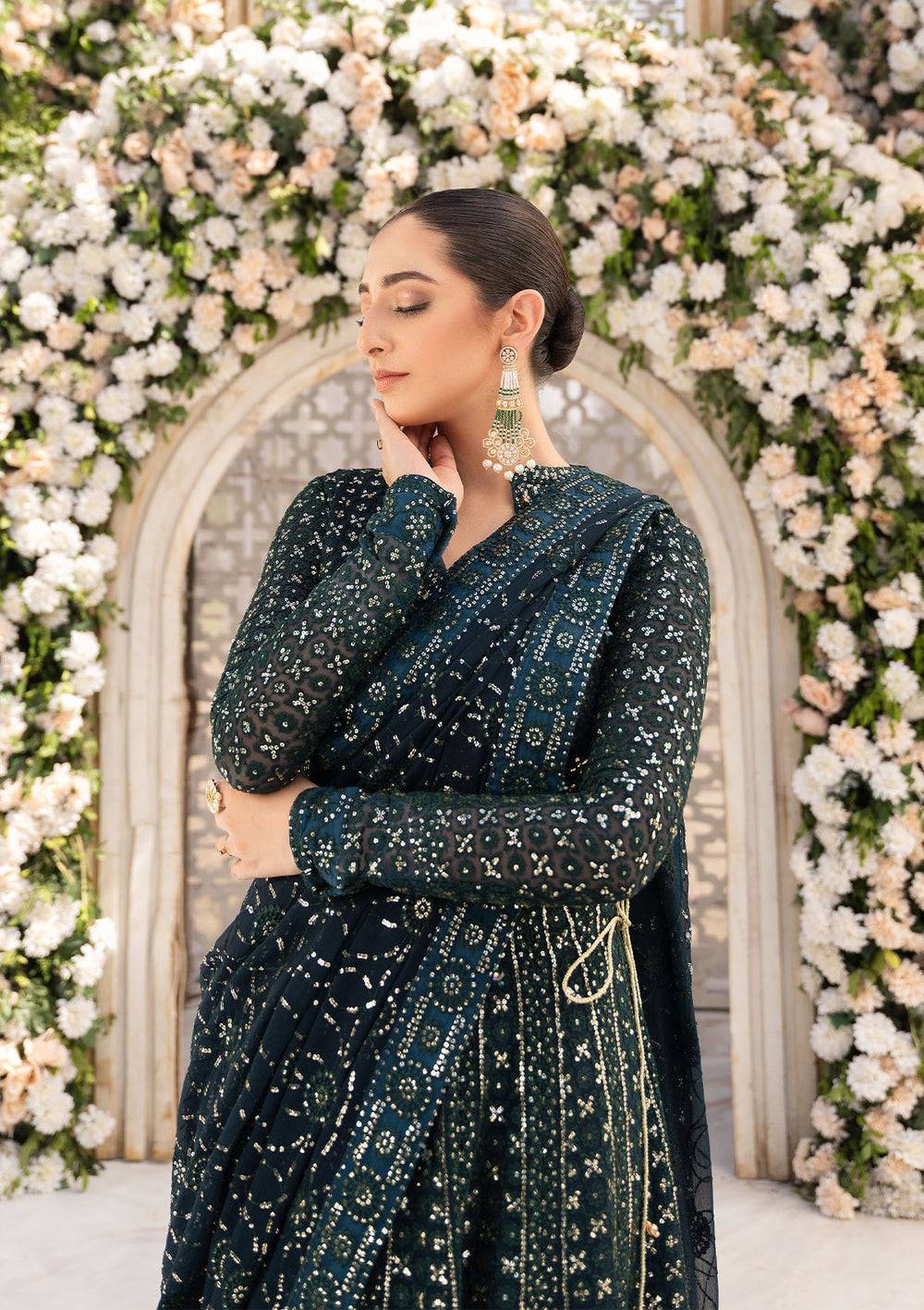 Aik Atelier | Formals Vol-1 24 | LOOK 01 - Pakistani Designer Dress - by Aik Atelier | Type: Formal - 100% Original at Saira Sultan
