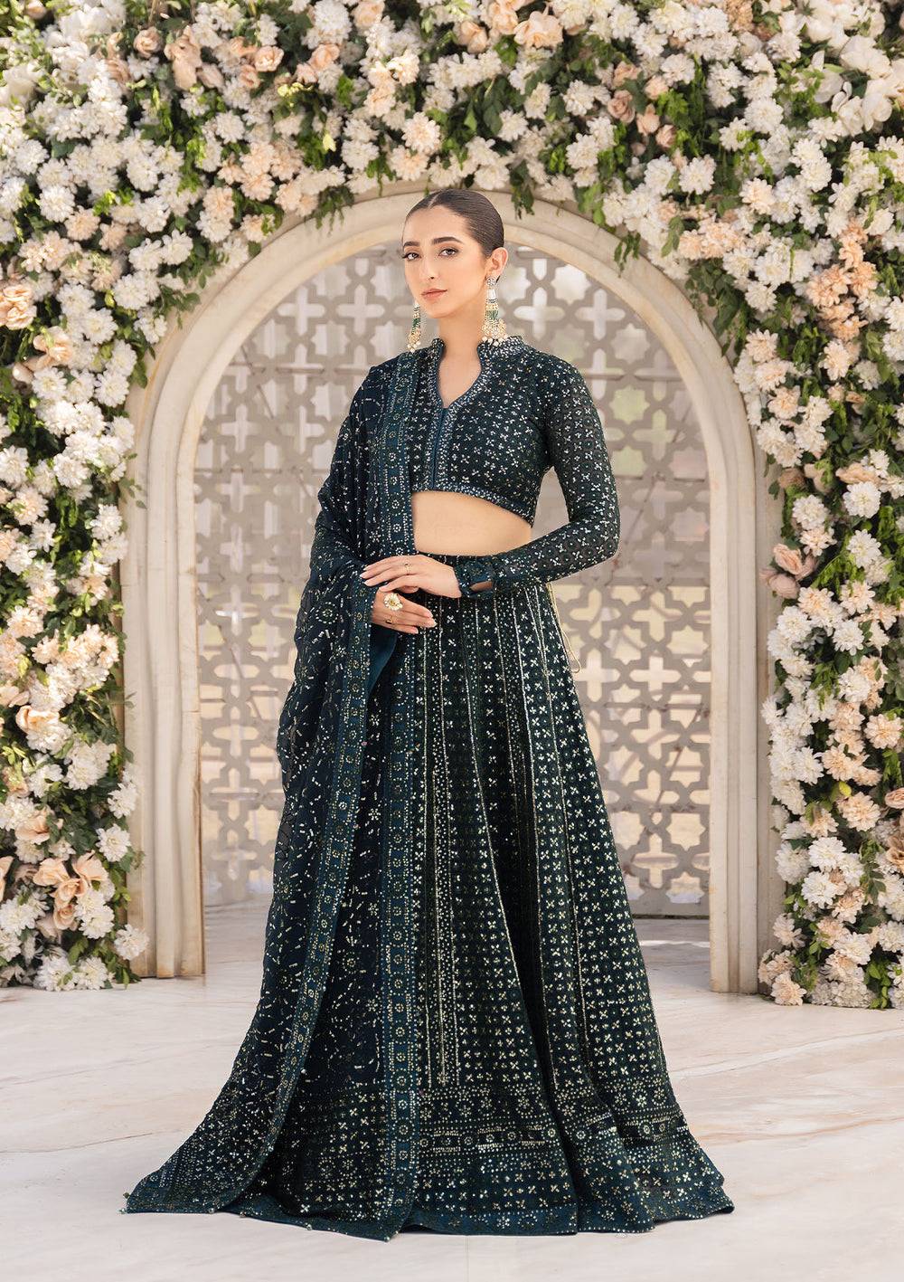 Aik Atelier | Formals Vol-1 24 | LOOK 01 - Pakistani Designer Dress - by Aik Atelier | Type: Formal - 100% Original at Saira Sultan