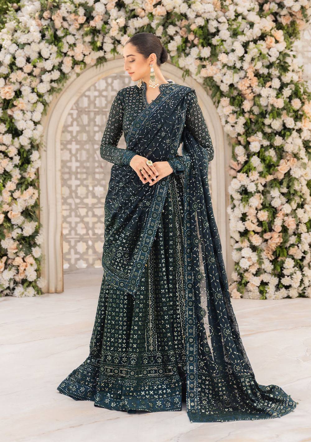 Aik Atelier | Formals Vol-1 24 | LOOK 01 - Pakistani Designer Dress - by Aik Atelier | Type: Formal - 100% Original at Saira Sultan
