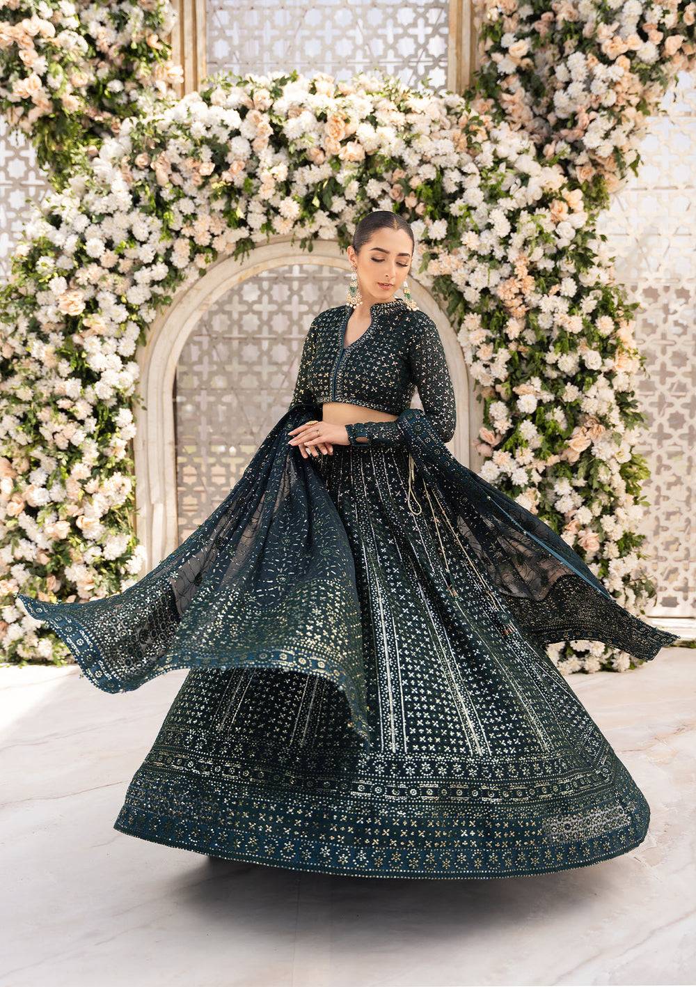 Aik Atelier | Formals Vol-1 24 | LOOK 01 - Pakistani Designer Dress - by Aik Atelier | Type: Formal - 100% Original at Saira Sultan