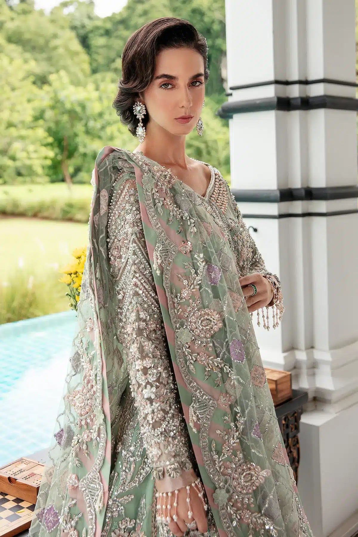AJR Couture | Bridal Couture23 | Seraphina - Pakistani Designer Dress - by AJR Couture | Type: Bridal - 100% Original at Saira Sultan