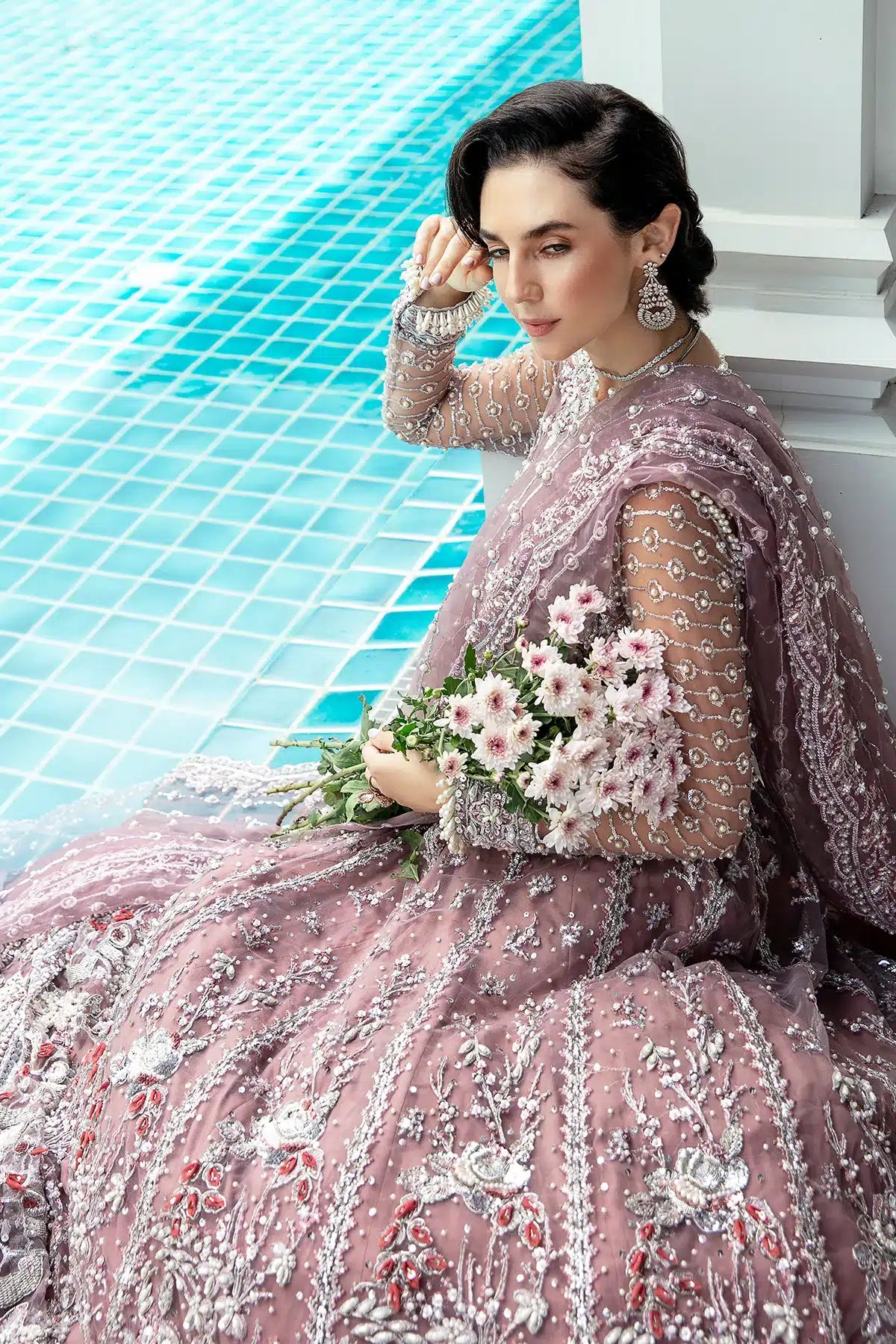 AJR Couture | Bridal Couture23 | Isabella - Pakistani Designer Dress - by AJR Couture | Type: Bridal - 100% Original at Saira Sultan