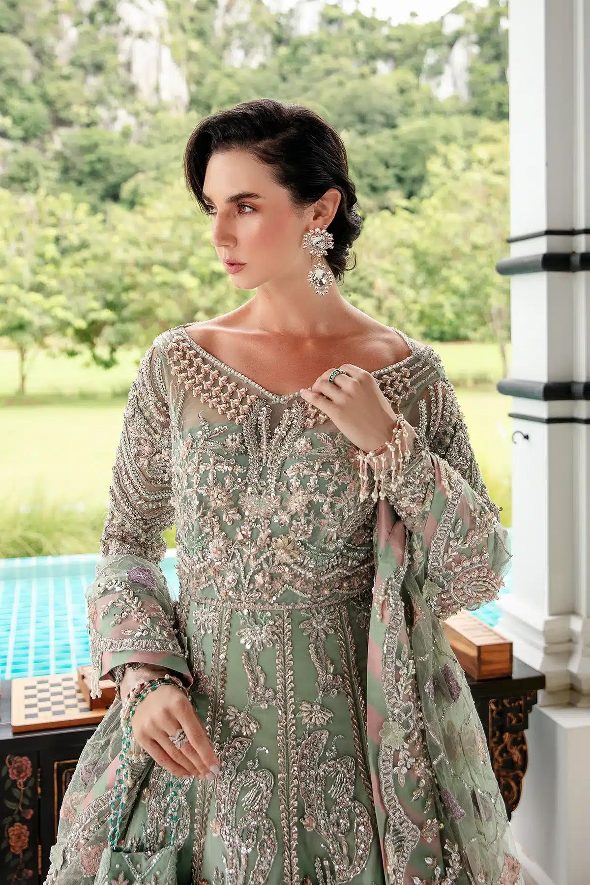 AJR Couture | Bridal Couture23 | Seraphina - Pakistani Designer Dress - by AJR Couture | Type: Bridal - 100% Original at Saira Sultan