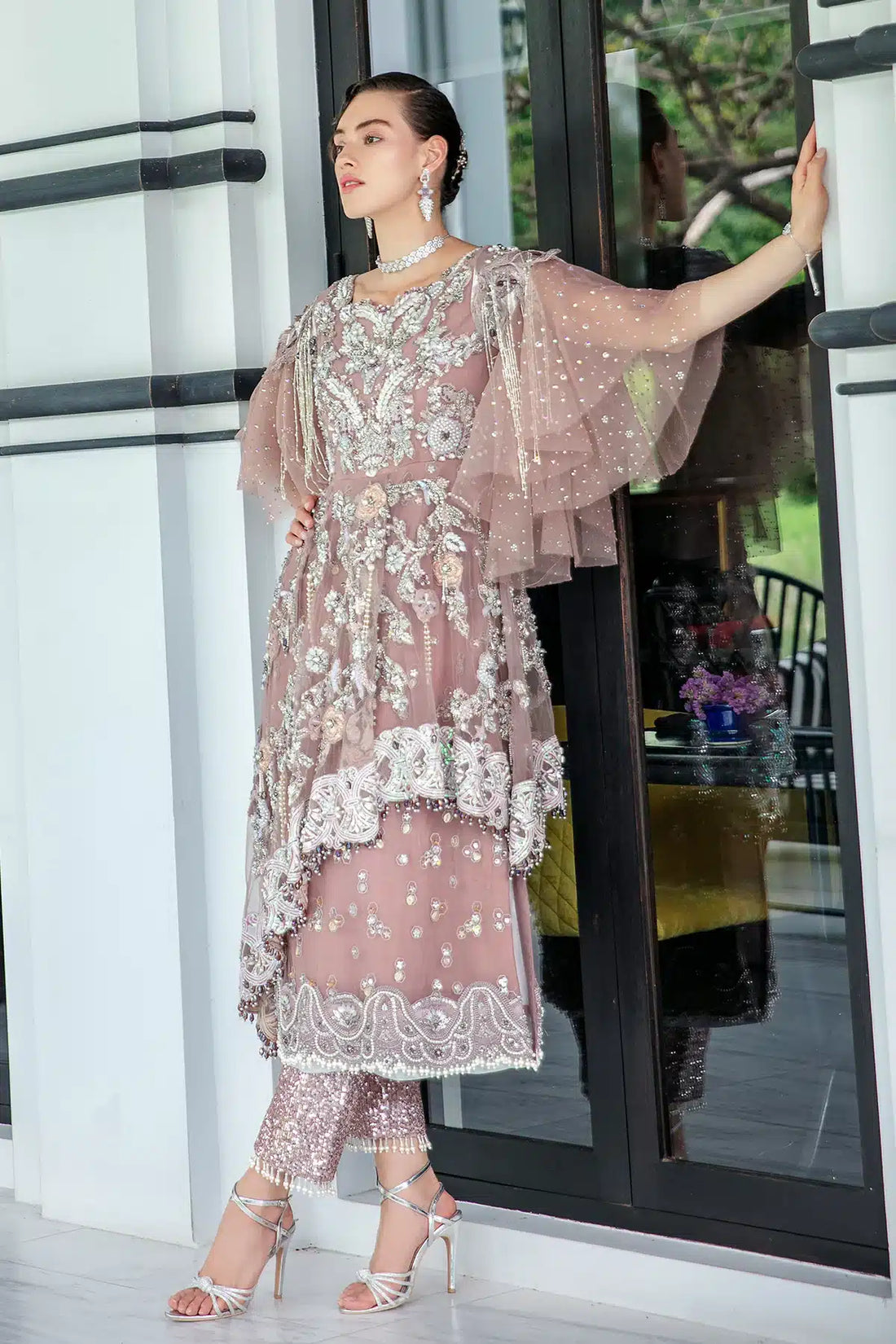 AJR Couture | Bridal Couture23 | Celeste - Pakistani Designer Dress - by AJR Couture | Type: Bridal - 100% Original at Saira Sultan