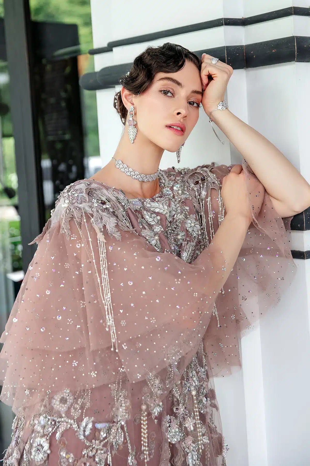 AJR Couture | Bridal Couture23 | Celeste - Pakistani Designer Dress - by AJR Couture | Type: Bridal - 100% Original at Saira Sultan
