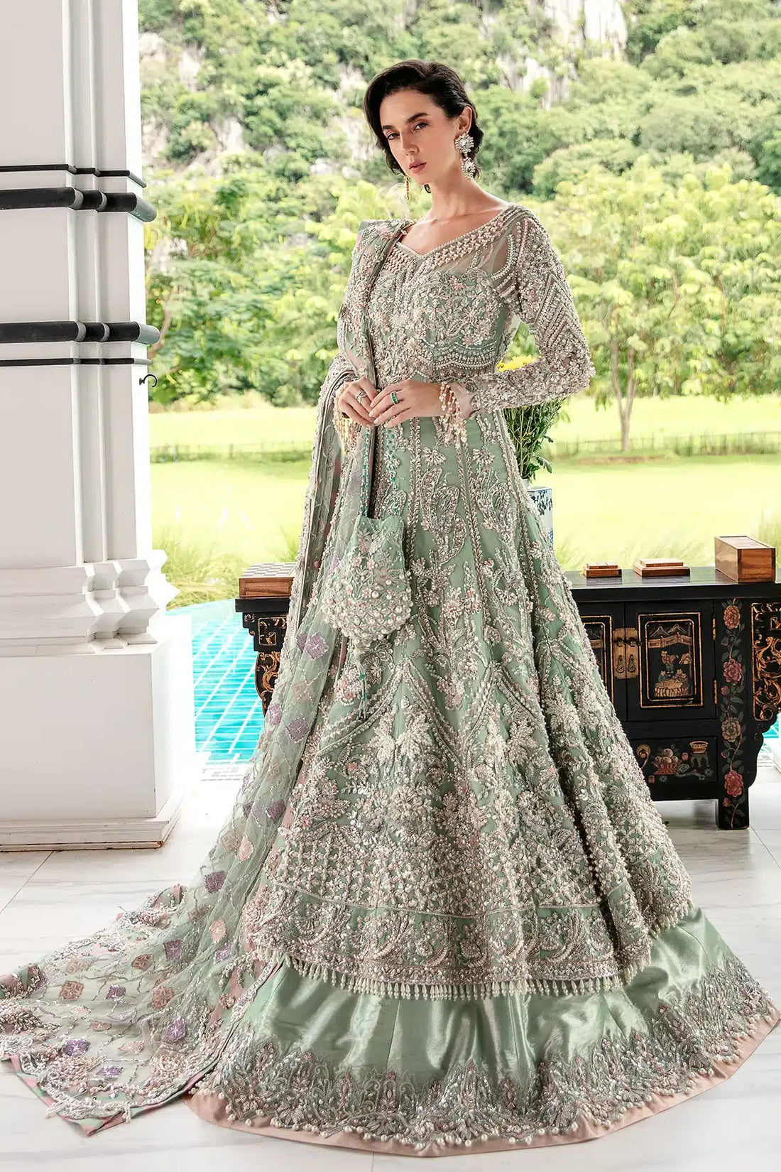AJR Couture | Bridal Couture23 | Seraphina - Pakistani Designer Dress - by AJR Couture | Type: Bridal - 100% Original at Saira Sultan