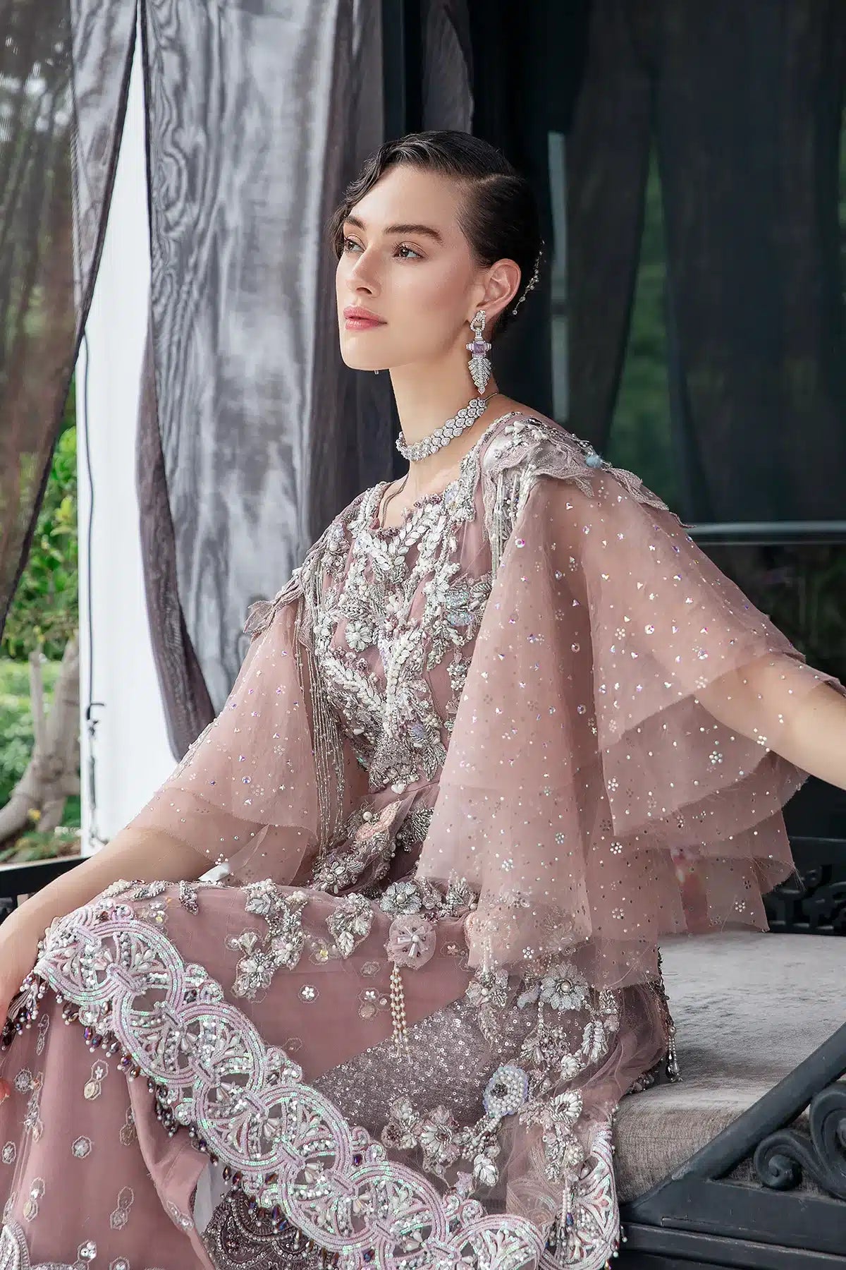 AJR Couture | Bridal Couture23 | Celeste - Pakistani Designer Dress - by AJR Couture | Type: Bridal - 100% Original at Saira Sultan