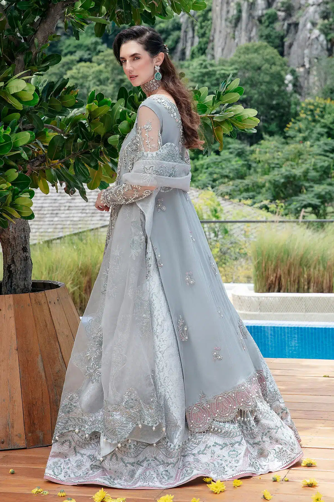 AJR Couture | Bridal Couture23 | Ophelia - Pakistani Designer Dress - by AJR Couture | Type: Bridal - 100% Original at Saira Sultan