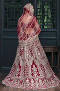 AJR Couture | Bridal Couture23 | Marigold - Pakistani Designer Dress - by AJR Couture | Type: Bridal - 100% Original at Saira Sultan