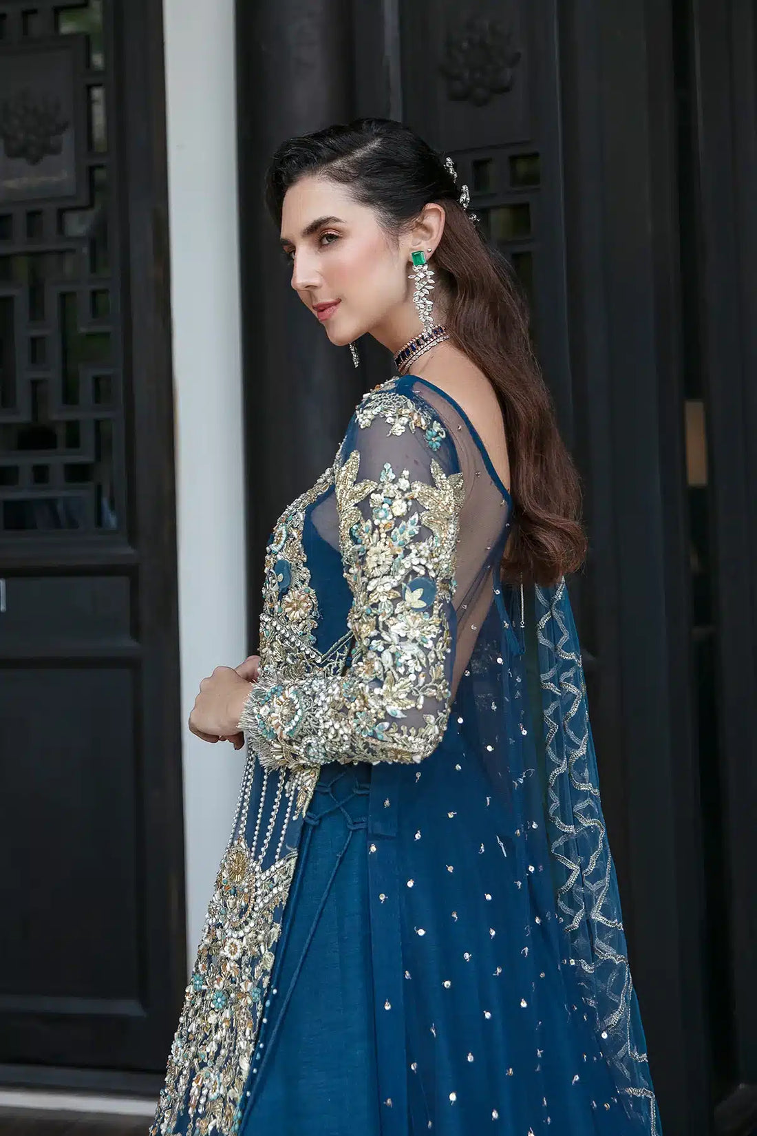 AJR Couture | Bridal Couture23 | Aquiline - Pakistani Designer Dress - by AJR Couture | Type: Bridal - 100% Original at Saira Sultan