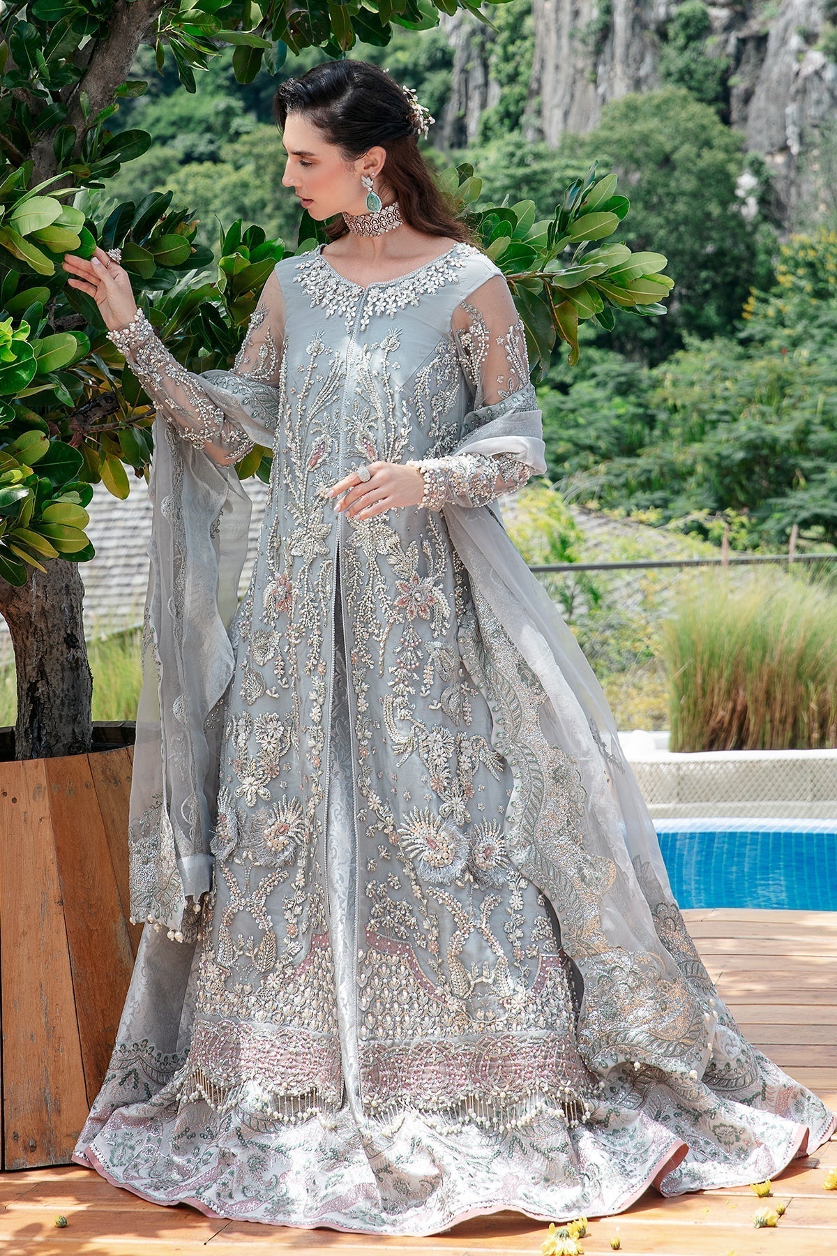 AJR Couture | Bridal Couture23 | Ophelia - Pakistani Designer Dress - by AJR Couture | Type: Bridal - 100% Original at Saira Sultan
