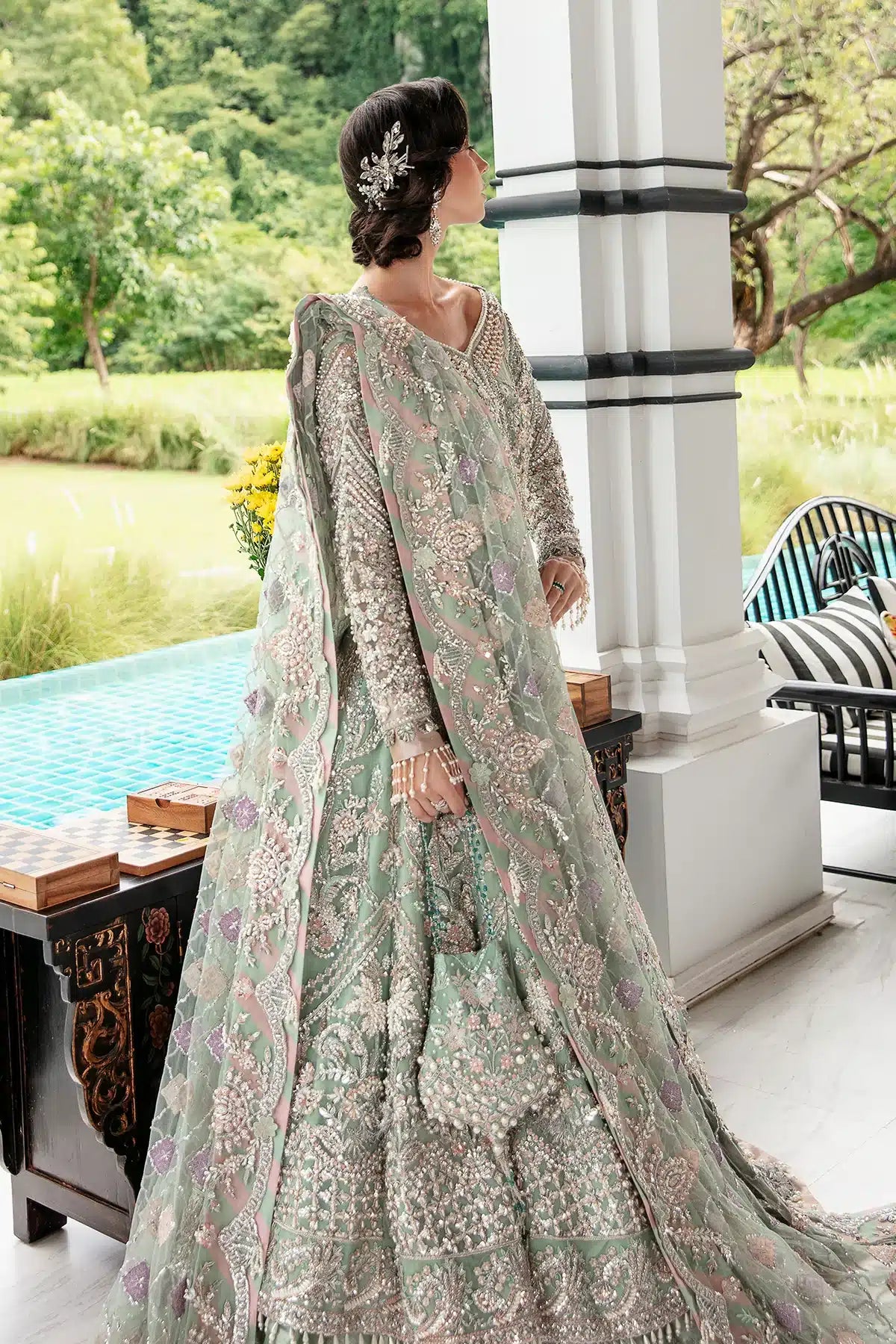 AJR Couture | Bridal Couture23 | Seraphina - Pakistani Designer Dress - by AJR Couture | Type: Bridal - 100% Original at Saira Sultan
