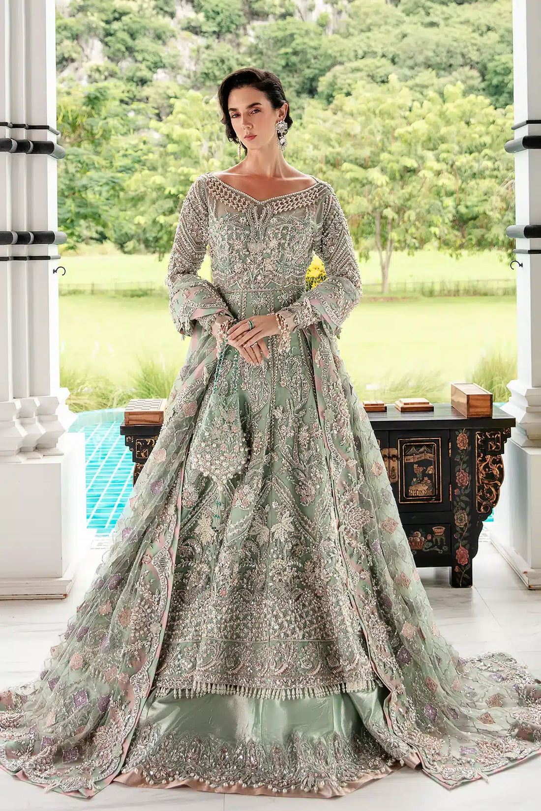 AJR Couture | Bridal Couture23 | Seraphina - Pakistani Designer Dress - by AJR Couture | Type: Bridal - 100% Original at Saira Sultan