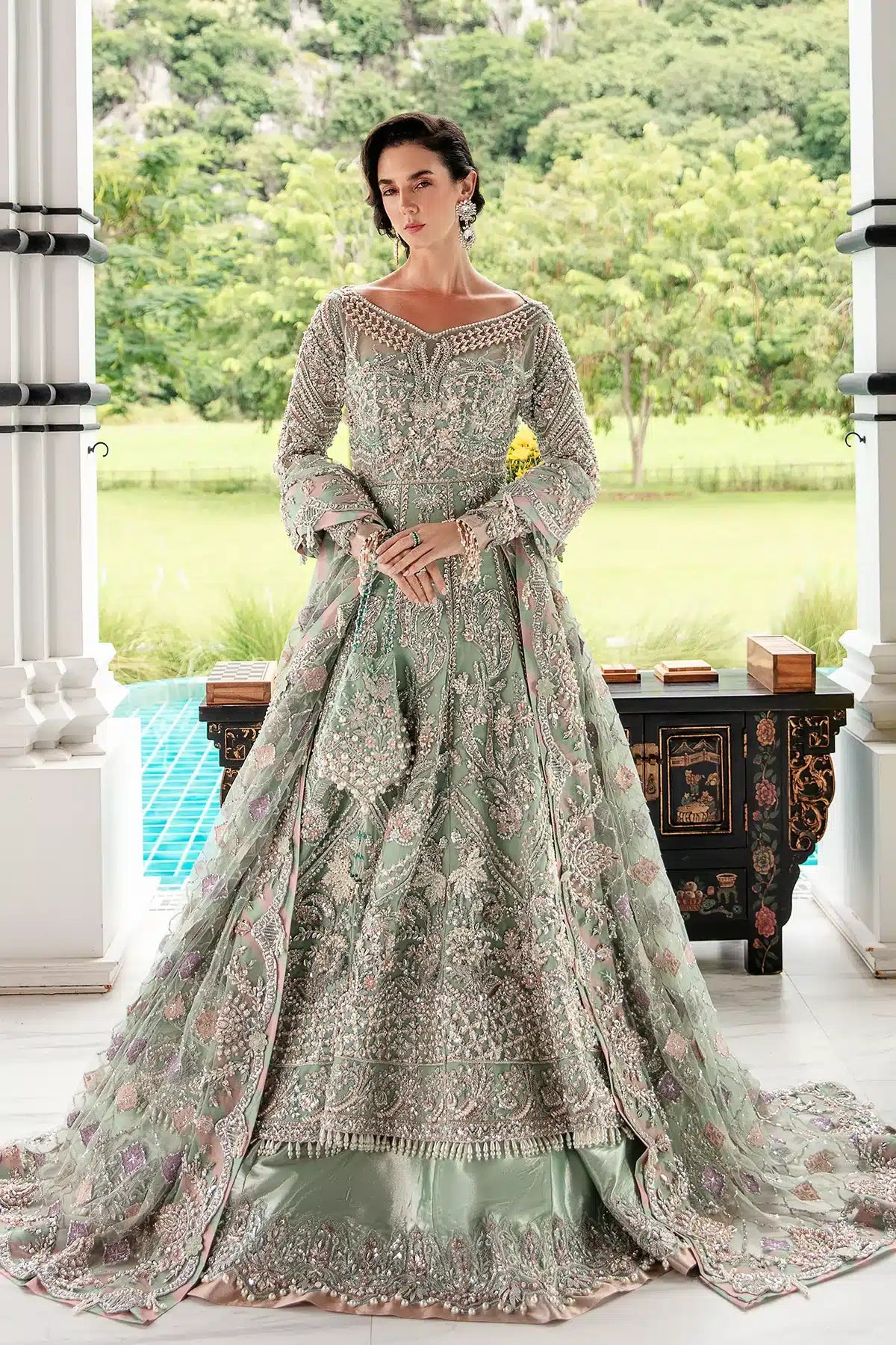 AJR Couture | Bridal Couture23 | Seraphina - Pakistani Designer Dress - by AJR Couture | Type: Bridal - 100% Original at Saira Sultan