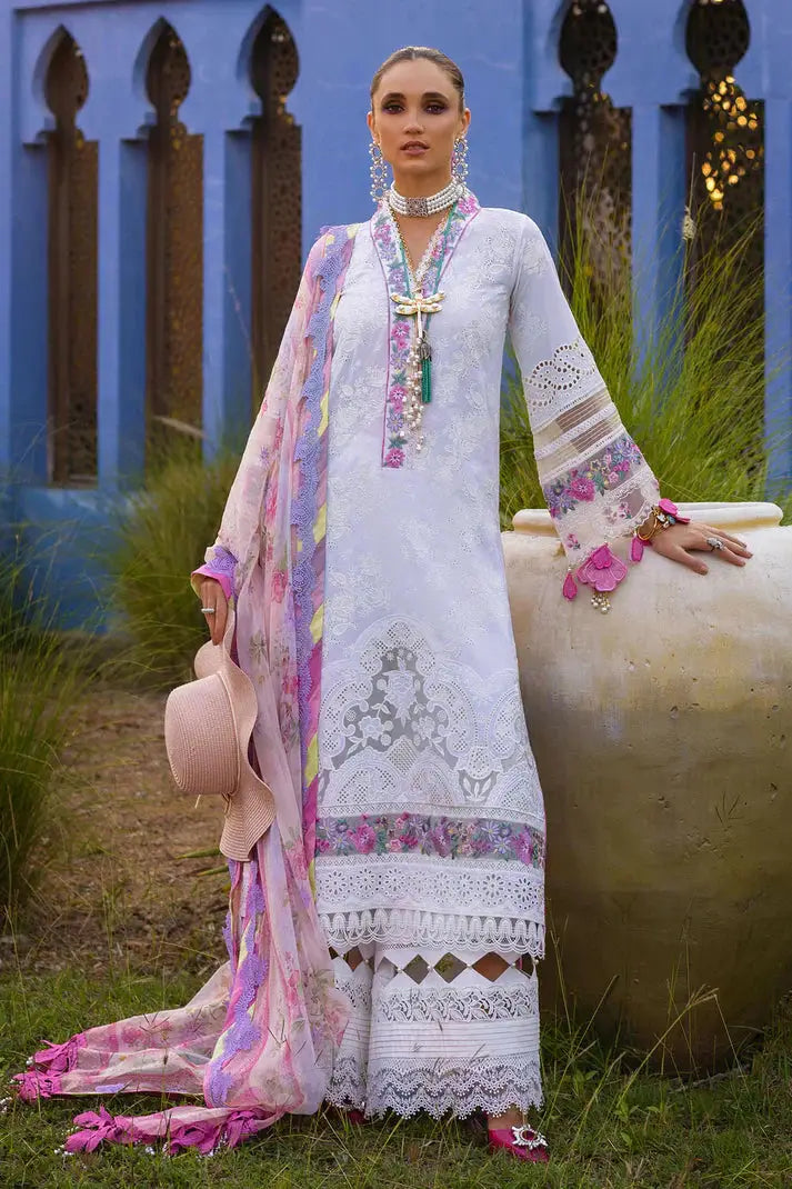 Annus Abrar | Neroli Luxury Lawn | Sofi - Pakistani Designer Dress - by Annus Abrar | Type: Luxury - 100% Original at Saira Sultan