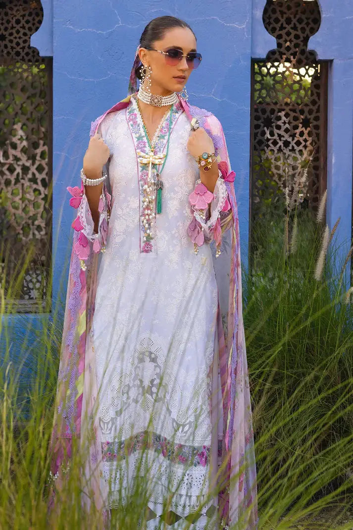 Annus Abrar | Neroli Luxury Lawn | Sofi - Pakistani Designer Dress - by Annus Abrar | Type: Luxury - 100% Original at Saira Sultan