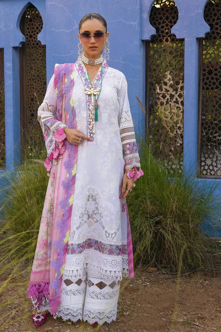 Annus Abrar | Neroli Luxury Lawn | Sofi - Pakistani Designer Dress - by Annus Abrar | Type: Luxury - 100% Original at Saira Sultan