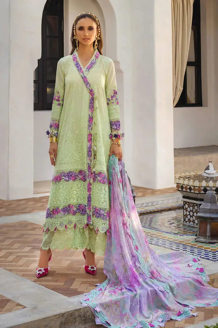 Annus Abrar | Neroli Luxury Lawn | Amani - Pakistani Designer Dress - by Annus Abrar | Type: Luxury - 100% Original at Saira Sultan