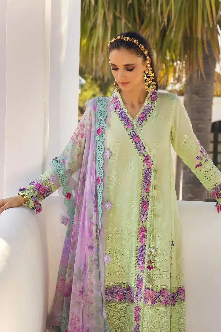 Annus Abrar | Neroli Luxury Lawn | Amani - Pakistani Designer Dress - by Annus Abrar | Type: Luxury - 100% Original at Saira Sultan