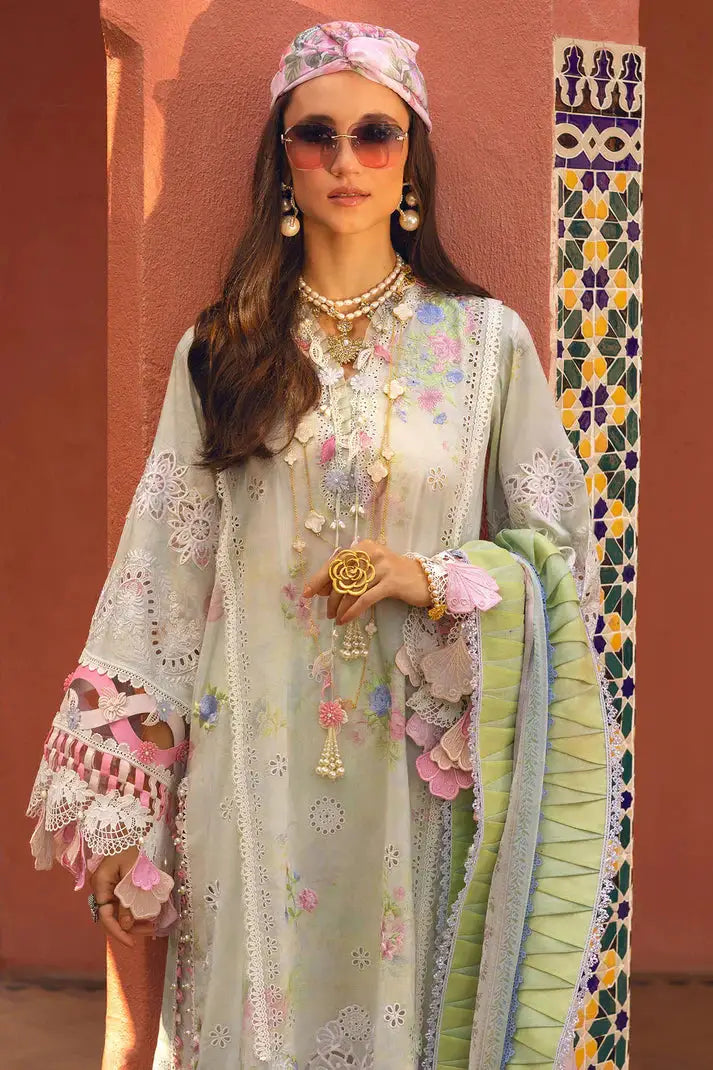 Annus Abrar | Neroli Luxury Lawn | Amafah - Pakistani Designer Dress - by Annus Abrar | Type: Luxury - 100% Original at Saira Sultan