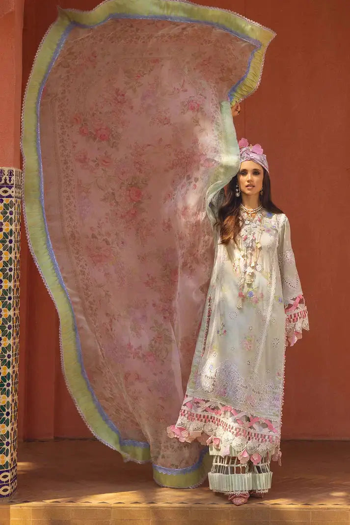 Annus Abrar | Neroli Luxury Lawn | Amafah - Pakistani Designer Dress - by Annus Abrar | Type: Luxury - 100% Original at Saira Sultan
