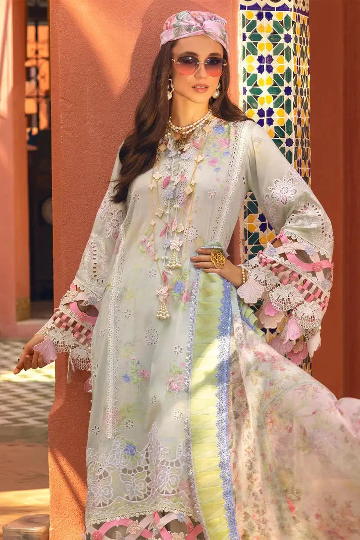 Annus Abrar | Neroli Luxury Lawn | Amafah - Pakistani Designer Dress - by Annus Abrar | Type: Luxury - 100% Original at Saira Sultan