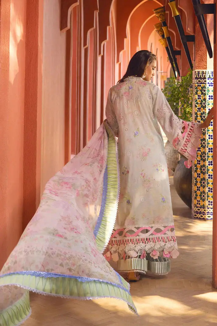 Annus Abrar | Neroli Luxury Lawn | Amafah - Pakistani Designer Dress - by Annus Abrar | Type: Luxury - 100% Original at Saira Sultan