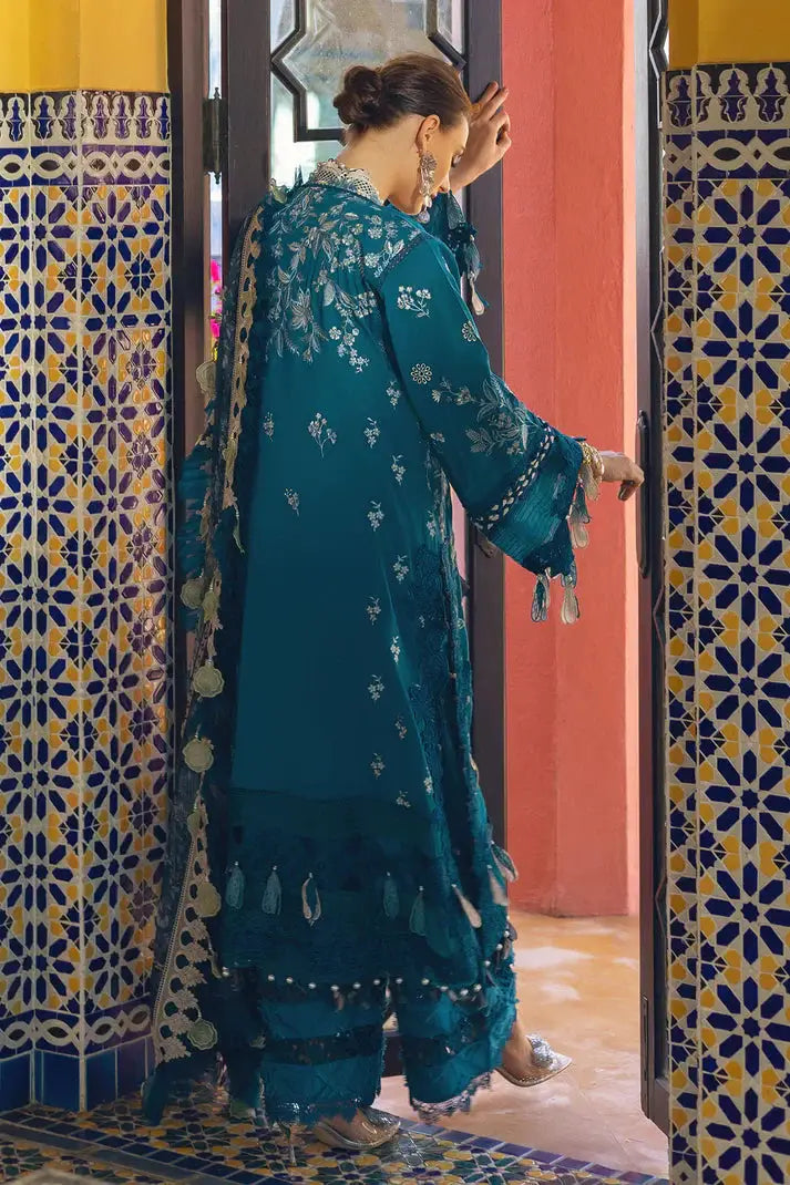 Annus Abrar | Neroli Luxury Lawn | Riba - Pakistani Designer Dress - by Annus Abrar | Type: Luxury - 100% Original at Saira Sultan