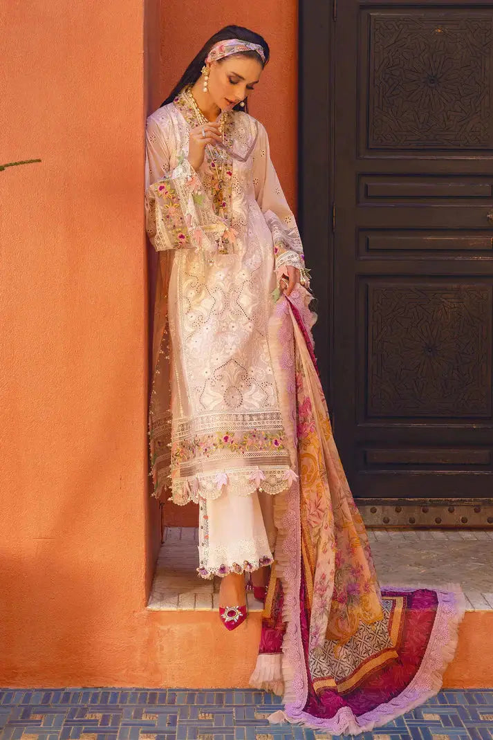 Annus Abrar | Neroli Luxury Lawn | Amal - Pakistani Designer Dress - by Annus Abrar | Type: Luxury - 100% Original at Saira Sultan