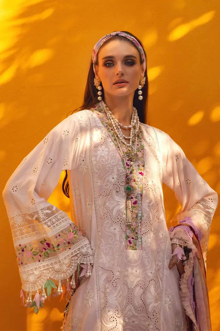 Annus Abrar | Neroli Luxury Lawn | Amal - Pakistani Designer Dress - by Annus Abrar | Type: Luxury - 100% Original at Saira Sultan