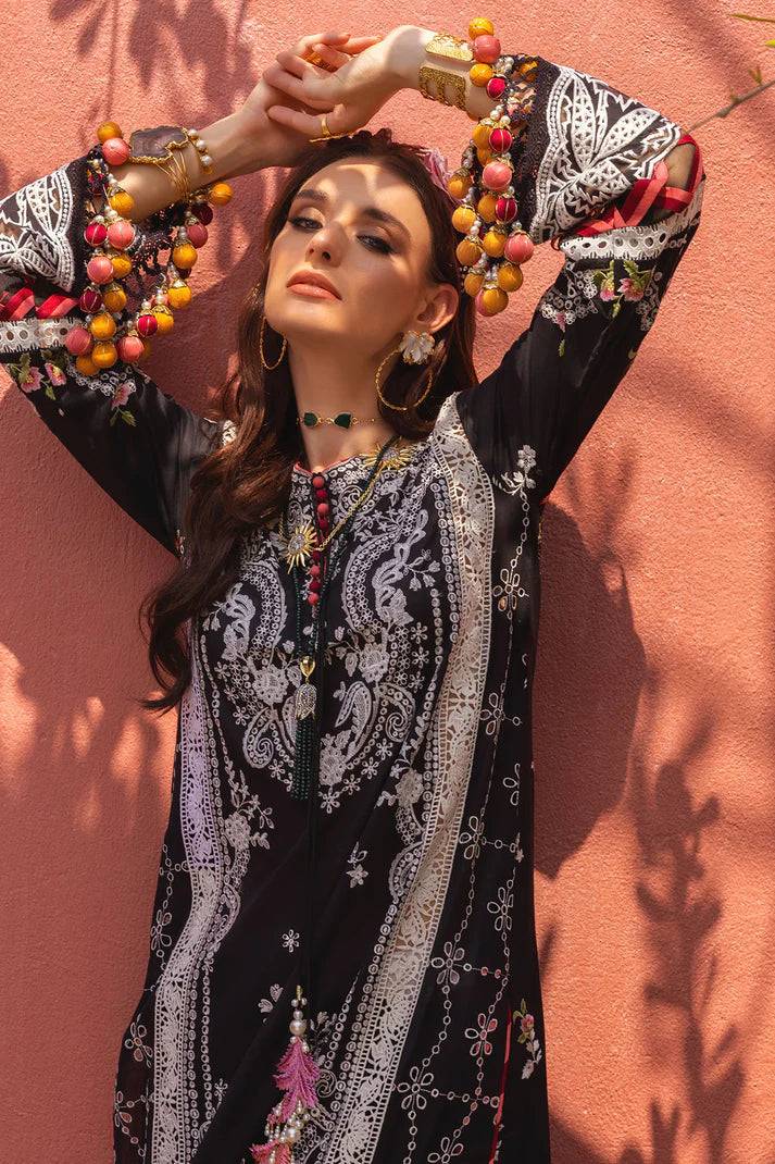 Annus Abrar | Neroli Luxury Lawn | Ayla - Pakistani Designer Dress - by Annus Abrar | Type: Luxury - 100% Original at Saira Sultan