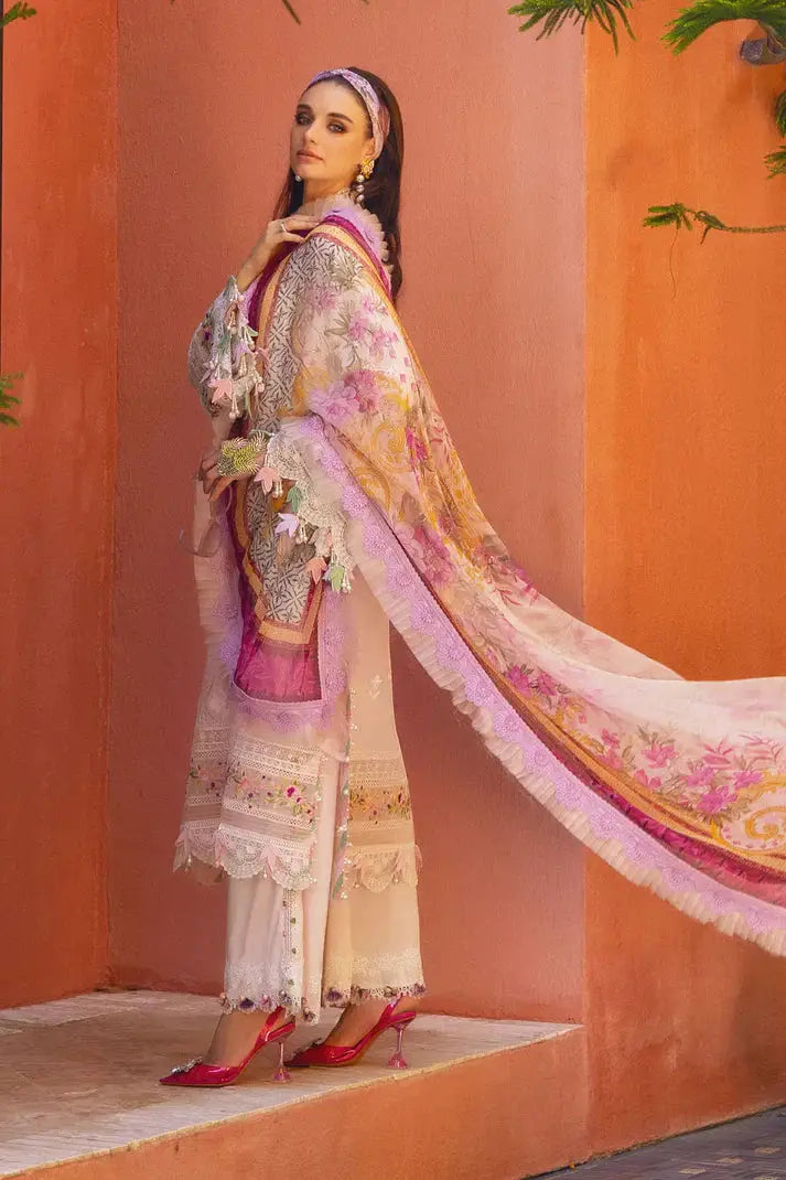 Annus Abrar | Neroli Luxury Lawn | Amal - Pakistani Designer Dress - by Annus Abrar | Type: Luxury - 100% Original at Saira Sultan