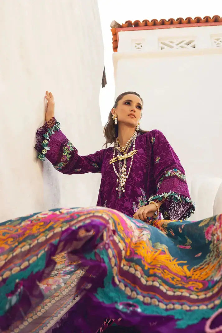 Annus Abrar | Neroli Luxury Lawn | Zoila - Pakistani Designer Dress - by Annus Abrar | Type: Luxury - 100% Original at Saira Sultan