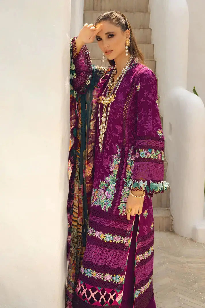 Annus Abrar | Neroli Luxury Lawn | Zoila - Pakistani Designer Dress - by Annus Abrar | Type: Luxury - 100% Original at Saira Sultan