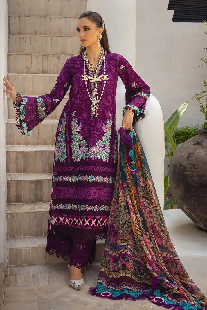 Annus Abrar | Neroli Luxury Lawn | Zoila - Pakistani Designer Dress - by Annus Abrar | Type: Luxury - 100% Original at Saira Sultan