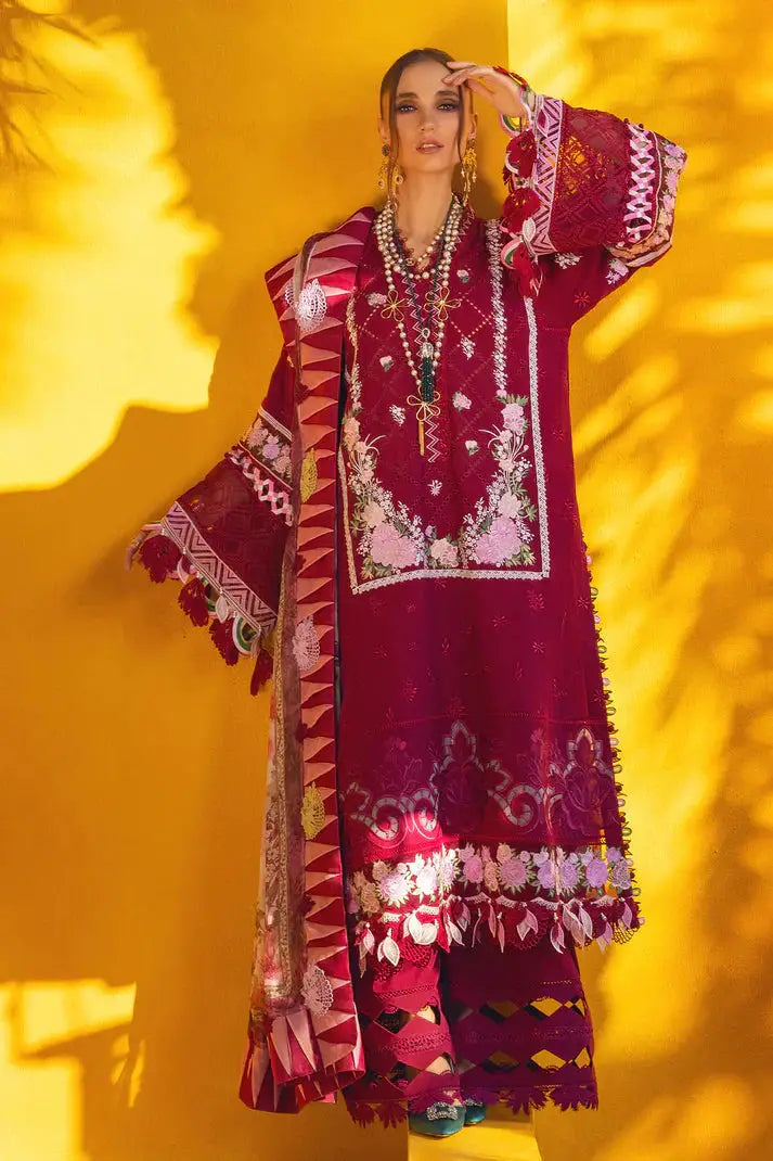 Annus Abrar | Neroli Luxury Lawn | Melia - Pakistani Designer Dress - by Annus Abrar | Type: Luxury - 100% Original at Saira Sultan