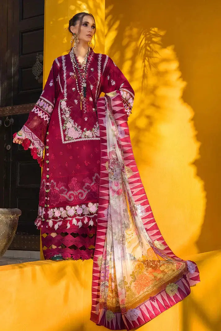 Annus Abrar | Neroli Luxury Lawn | Melia - Pakistani Designer Dress - by Annus Abrar | Type: Luxury - 100% Original at Saira Sultan