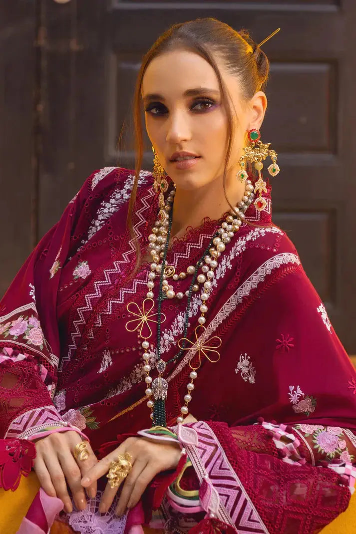 Annus Abrar | Neroli Luxury Lawn | Melia - Pakistani Designer Dress - by Annus Abrar | Type: Luxury - 100% Original at Saira Sultan