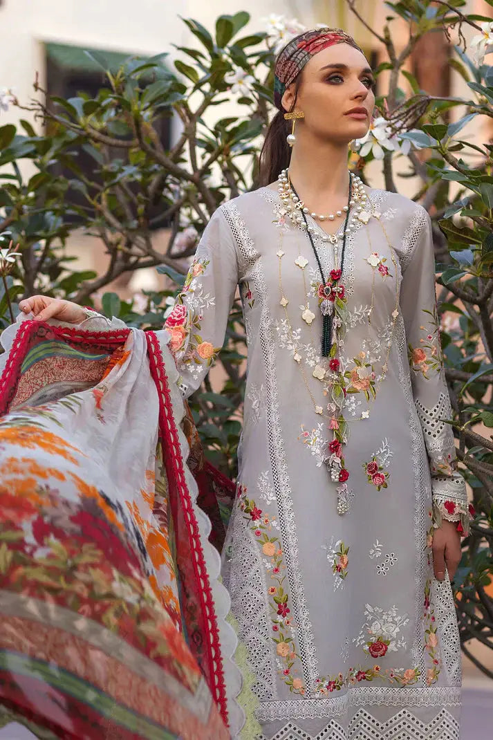 Annus Abrar | Neroli Luxury Lawn | Sera - Pakistani Designer Dress - by Annus Abrar | Type: Luxury - 100% Original at Saira Sultan