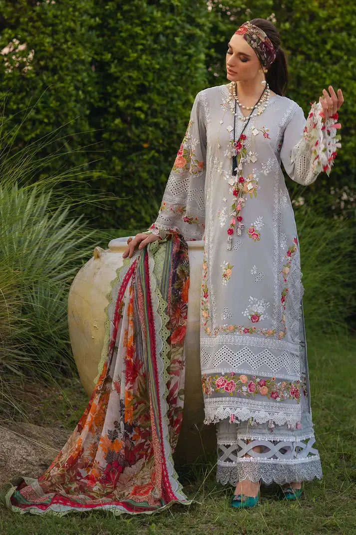 Annus Abrar | Neroli Luxury Lawn | Sera - Pakistani Designer Dress - by Annus Abrar | Type: Luxury - 100% Original at Saira Sultan