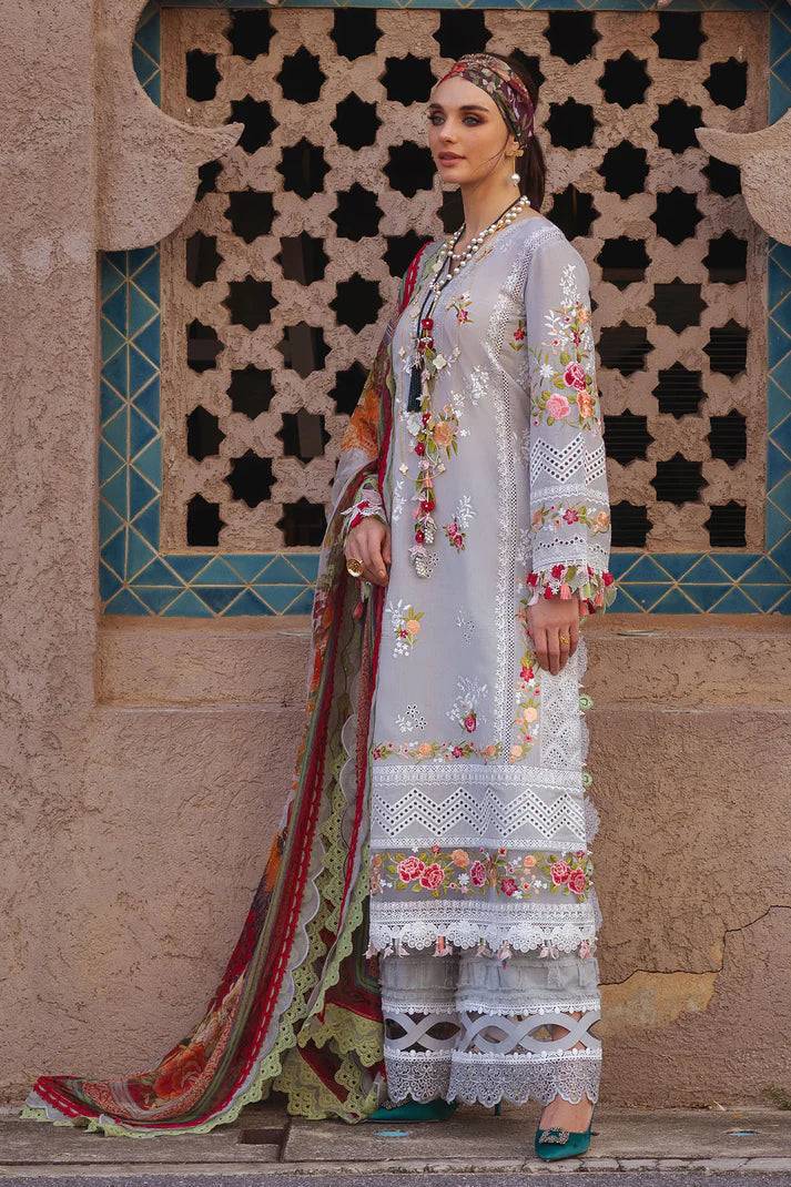 Annus Abrar | Neroli Luxury Lawn | Sera - Pakistani Designer Dress - by Annus Abrar | Type: Luxury - 100% Original at Saira Sultan
