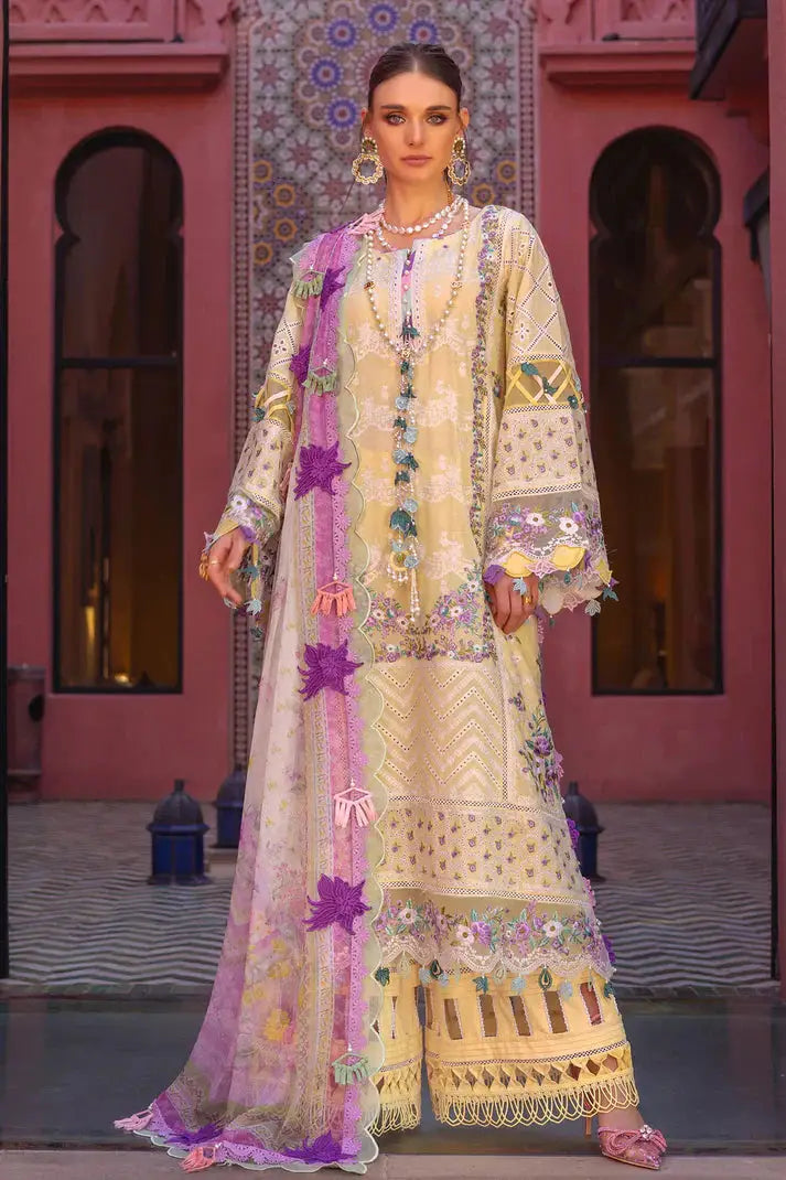 Annus Abrar | Neroli Luxury Lawn | AMAYA - Pakistani Designer Dress - by Annus Abrar | Type: Luxury - 100% Original at Saira Sultan