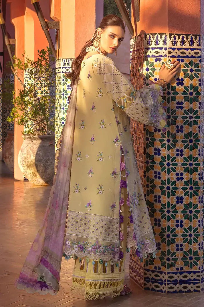 Annus Abrar | Neroli Luxury Lawn | AMAYA - Pakistani Designer Dress - by Annus Abrar | Type: Luxury - 100% Original at Saira Sultan